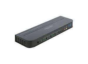 4043619114849 - DeLOCK DisplayPort 14 KVM Switch 8K 30 Hz with USB 30 and Audio - KVM- Audio- USB-Switch - 4 x KVM Audio USB - 1 lokaler Benutzer - Desktop