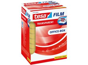 4042448036049 - Film Transparent - Transparentes Multifunktions-Klebeband für Heim- Schul- und Büroanwendungen - 66 m x 15 mm - 10er Pack - transparent - Tesa