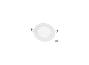 8445187196634 - Cofan - Weißes Einbau-Downlight 6w Ø120 mm