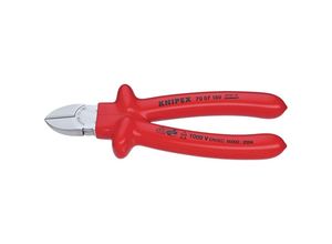 4003773018179 - 70 07 180 Seitenschneider tauchisoliert vde verchromt 180 mm - Knipex