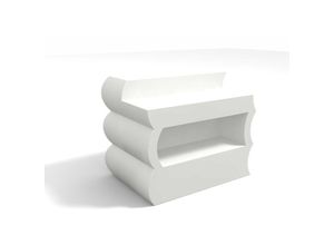 8034135340238 - Kloris - Bar-Theke leuchtend lounge für den Aussenberiech mod Clipper weiss mit Beleuchtung 8034135340238 - Kloris - Bar-Theke leuchtend lounge für den Aussenberiech mod Clipper weiss mit Beleuchtung