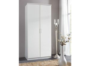 4038061130318 - Calicosy - Kleiderschrank mit 2 Türen und Innenkleiderstange - L91 cm