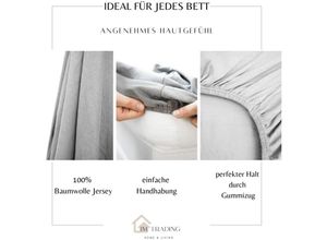 4255698268560 - Cofi 1453 - Jersey Spannbettlaken 100% Baumwolle 90-100x200 cm + 25 cm Rundumgummizug Blau 4255698268560 - Cofi 1453 - Jersey Spannbettlaken 100% Baumwolle 90-100x200 cm + 25 cm Rundumgummizug Blau