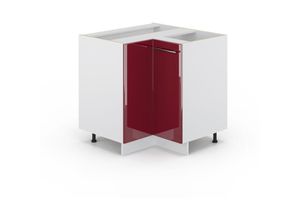 4066731388134 - Eckschrank Fame-Line Bordeaux Hochglanz 805 cm ap Anthrazit Vicco 4066731388134 - Eckschrank Fame-Line Bordeaux Hochglanz 805 cm ap Anthrazit Vicco