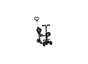 3800151939207 - Scooter Smart Plus 5 in 1 verstellbar PU Räder leuchten ABEC-7 Lager black