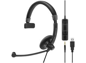 5714708004356 - Sennheiser Headset SC 45 USB MS Dual-Konnektivität kabelgebunden einseitig 5714708004356 - Sennheiser Headset SC 45 USB MS Dual-Konnektivität kabelgebunden einseitig