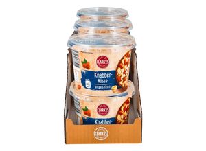 4316268636698 - Clarkys Knabber-Nüsse ungesalzen 275 g 6er Pack