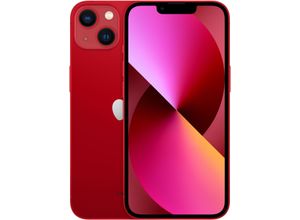 0194252709443 - iPhone 13 - (PRODUCT) RED - Smartphone - Dual-SIM - 5G NR - 256GB - 61 - 2532 x 1170 Pixel (460 ppi (Pixel pro )) - Super Retina XDR Display - 2 x Rückkamera 12 MP Frontkamera - Rot (MLQ93ZD A)