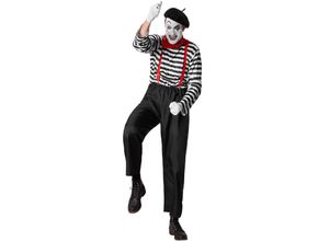 4061173073624 - tectake® Herrenkostüm Klassischer Pantomime