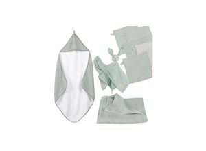 4005317328300 - Organic Geschenkset Lil Planet frosty green Handtuch Waschlappen Schmusetuch & Decke GOTS 4005317328300 - Organic Geschenkset Lil Planet frosty green Handtuch Waschlappen Schmusetuch & Decke GOTS