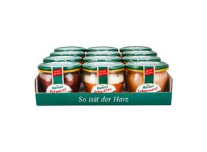 4012665483452 - Keunecke Harzer Wurstspezialitäten 200 g verschiedene Sorten 12er Pack