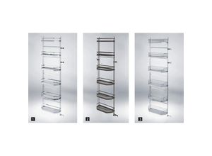 4023149124020 - Türregal Dispensa Duo b 600 mm classic verchromt - Hettich 4023149124020 - Türregal Dispensa Duo b 600 mm classic verchromt - Hettich