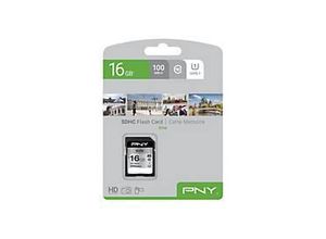 0751492625546 - PNY Elite - Flash-Speicherkarte - 16 GB - UHS-I U1   Class10 - SDHC UHS-I