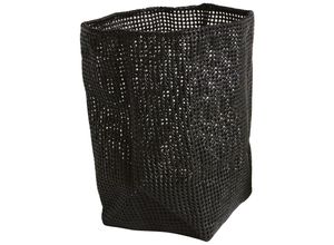 4013165838193 - Aufbewahrungskorb MÖVE TUBE groß Aufbewahrungsboxen Gr B H T 33 cm x 51 cm x 33 cm schwarz (black) Körbe Aufbewahrungsboxen aus Kunststoff