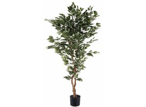 4003529309797 - Kunstpflanze CREATIV GREEN Ficus Benjamini Kunstpflanzen Gr B H 10 cm x 150 cm 1 St grün Kunstpflanze Künstliche Zimmerpflanzen Kunstpflanzen