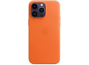 0194253345817 - APPLE Handyhülle iPhone 14 Pro Max Leather MagSafe Hüllen Gr iPhone 14 Pro Ma orange