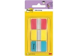 0021200975929 - Post-it Durable Haftmarker Rechteckig 254 x 381 cm Farbig sortiert Strong 3 Stück à 22 Streifen