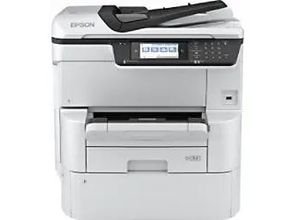 8715946672878 - WorkForce Pro WF-C878RDWF - Multifunktionsdrucker - Farbe - Tintenstrahl - A3 (297 x 420 mm) (Original) - A3 (Medien) - bis zu 22 Seiten Min (Kopieren) - bis zu 24 Seiten Min (Drucken) - 335 Blatt - 336 Kbps - Gigabit LAN Wi-Fi(n) USB 30 USB 20-Host