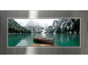 4019449472718 - PRO ART Aludibondbild WILDSEE II (BHT 100x50x170 cm) BHT 100x50x170 cm bunt Alubild Metallbild