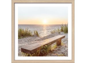 4019449492013 - Gerahmtes Bild NORDIC BEACH (BHT 3250x3250x180 cm) PRO ART