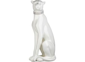 4063387372654 - Tierfigur CASABLANCA BY GILDE Panther Dekofiguren Gr B H T 23 cm x 60 cm x 0 cm weiß Tierfiguren