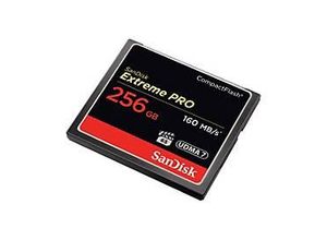 0619659102548 - SANDISK Speicherkarte CF Extreme Pro Speicherkarten Gr 256 GB schwarz Speicherkarten