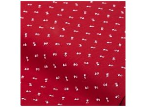 4058896202844 - Baumwoll-Trachtenstoff Streublümchen rot 4058896202844 - Baumwoll-Trachtenstoff Streublümchen rot