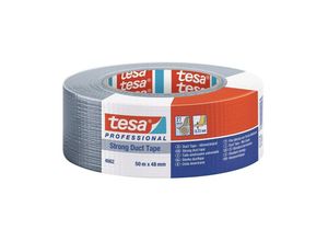 4042448392954 - Gewebeband Strong Duct Tape 4662 Innenbereich Außenbereich 48 mm x 50 m (B x L) silber 50 Meter