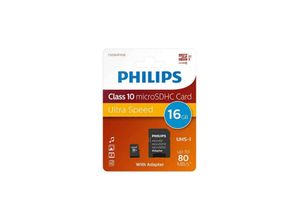 8719274669074 - FM16MP45B - Flash-Speicherkarte (microSDHC SD-Adapter inbegriffen) - 16 GB - Class 10 - microSDHC UHS-I