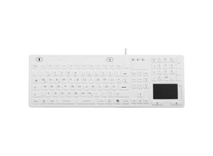 4016139053851 - iM-IKB110-WH Tastatur Weiß Spritzwassergeschützt Staubgeschützt Touch-Oberfläche