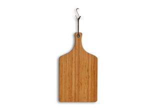 4003368251912 - Schneidebrett ZELLER PRESENT Bamboo Schneidebretter Gr B H L 25 cm x 16 cm x 45 cm beige (natur) Schneidebretter Länge ca 45 cm