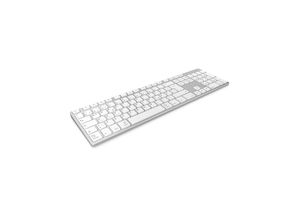 4250078167181 - KSK-8022BT (DE) Funk Tastatur Deutsch QWERTZ Windows® Weiß Wiederaufladbar