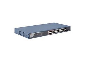 6941264052906 - Pro Series DS-3E1326P-EI - Switch - Smart - 24 x 10 100 (24 PoE) + 2 x Combo Gigabit - Desktop - PoE (370 W)