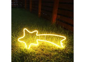 4260665442027 - - led Neonlicht Meteor led Lichtschlauch ca 70cm Garten led Licht mit Stehhilfe