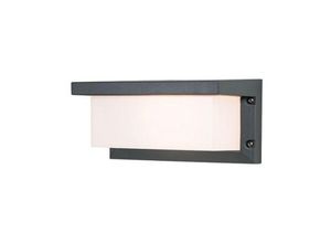 5213006842641 - Larissa Lighting - Teteven Außenleuchte Wandleuchte 1 Licht Aluminium Graphit IP54