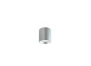 8020588325649 - Iperbriko - Moderne Aluminium-Deckenleuchte mit transparentem Glasdiffusor - 12W 1420 Lumen warmweißes Licht