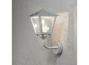 7318304393203 - Konstsmide Lighting - Konstsmide Benu Outdoor Classic Lantern Wandleuchte aus verzinktem Stahl IP23