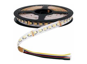 3800157681582 - VT-5050 24V led streifen strip SMD5050 5M 24W M 60LED M 70LM W Farbwechsel 3IN1+RGB-Multicolor Wasserdicht IP65 - SKU 2896