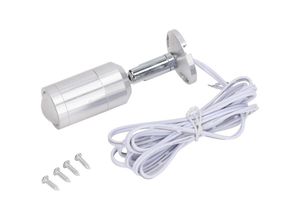 7843068002813 - Jeffergarden - Vitrinenstrahler verstellbarer Winkel Mini-LED-Vitrinenleuchte für Schmuckschränke Regale Silber ac 220 v natürliches Licht 4000