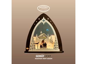 4260340975031 - Lichterbogen WEIGLA LED Bergkapelle moderne Lichterspitze aus Holz & Acrylglas schwarz (schwarz natur) Schwibbögen H T 53cm x 9cm Holz Holz Erzgebirge garantiert Weihnachtsdeko Innen Weihnachtsbeleuchtung H53cm T9cm 4260340975031 - Lichterbogen WEIGLA LED Bergkapelle moderne Lichterspitze aus Holz & Acrylglas schwarz (schwarz natur) Schwibbögen H T 53cm x 9cm Holz Holz Erzgebirge garantiert Weihnachtsdeko Innen Weihnachtsbeleuchtung H53cm T9cm
