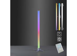 4043689986247 - LeuchtenDirekt LED Stehleuchte RINGO Rainbow RGB mit 3 Musik-Sync-Modi dimmbar IR-Fernbedienung