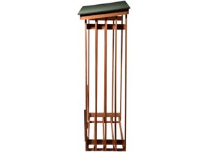 4055894560907 - dobar Großes Outdoor-Kaminholzregal XL aus Holz