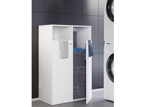 4051814413995 - Stoff Wäscheschrank Wäschetruhe Wäschebox Wäschekorb Stoffbox Wäsche Dreso XL 2f