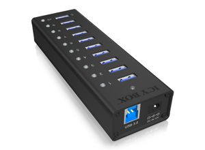 4250078160441 - IB-AC6110 Hub 10-Port IcyBox USB 30 IB-AC6110 mit USB Ladeanschluss IB-AC6110 4250078160441