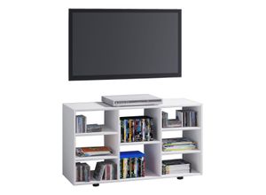 4051814365003 - Ebuy24 - Fetino tv Tisch 8 Ablagen weiß - Weiß