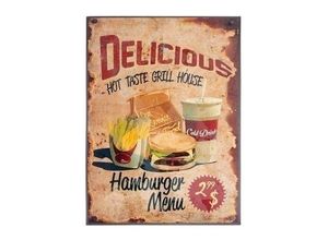 4250965941177 - Metallschild Delicios Grill House