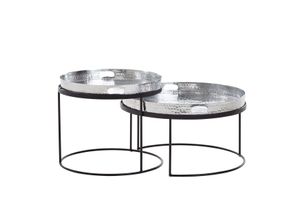 4251757702419 - WOHNLING Couchtische-Set Aluminium silber