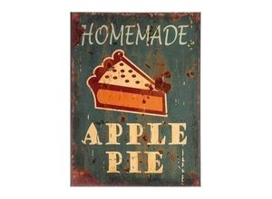 4250965940392 - Metallschild Apple pie