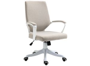 4251774914857 - Bürostuhl ergonomisches liniendesign weiche Polsterung 62 x 69 x 92-102 cm (BxTxH) Schreibtischstuhl Gamingstuhl Computerarbeitsstuhl Computerstuhl