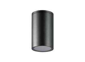 5213007836298 - Larissa Lighting - Breznik Outdoor Deckenaufbauleuchte 1x GU10 Schwarz IP54